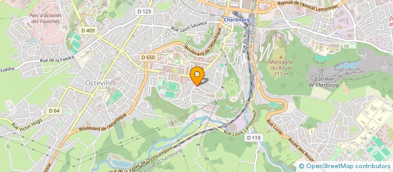 localisation de l'entreprise SCI GYNOBST à CHERBOURG-EN-COTENTIN