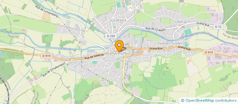 localisation de l'entreprise SCI GYPS  VAL-DE-MODER