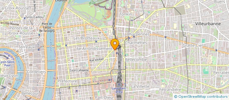 localisation de l'entreprise SCI GYPSY  LYON