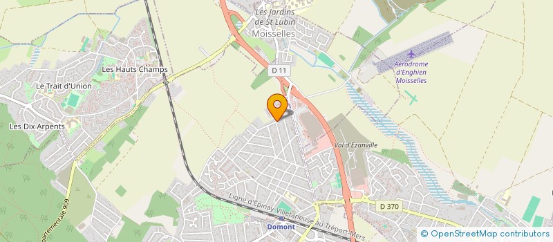 localisation de l'entreprise SCI GYSARIE  DOMONT