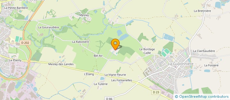 localisation de l'entreprise SCI H 2 G à MONTAIGU-VENDEE