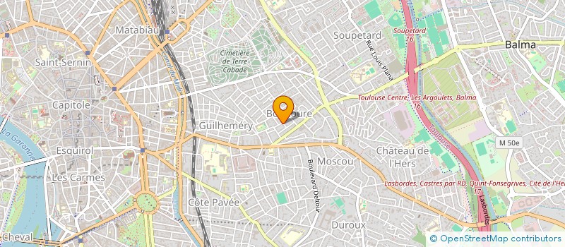 localisation de l'entreprise SCI H 2 R à TOULOUSE