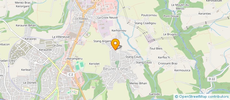 localisation de l'entreprise SCI H&A  CONCARNEAU