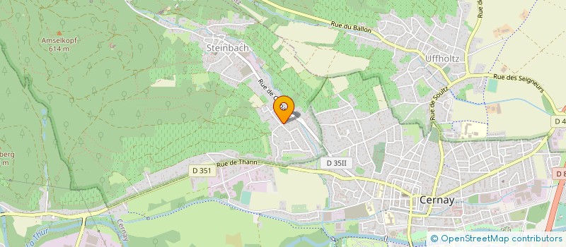 localisation de l'entreprise SCI H.A.B.  STEINBACH