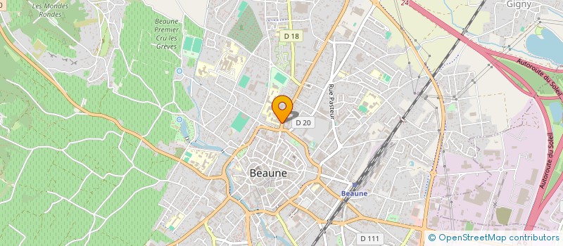 localisation de l'entreprise SCI H.A.B.I. à BEAUNE