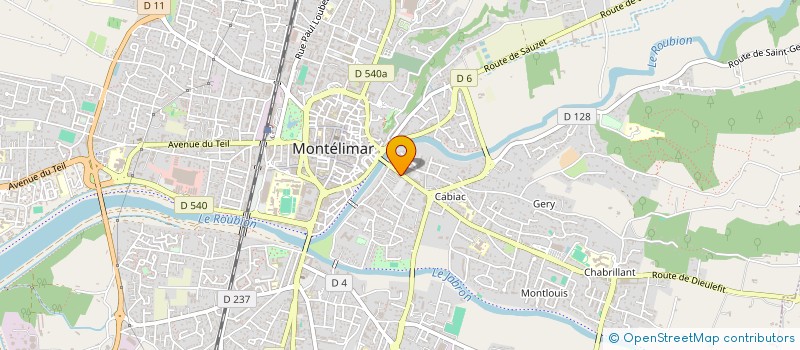 localisation de l'entreprise SCI H&A BOUKRINI à MONTELIMAR