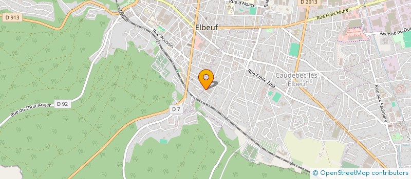 localisation de l'entreprise SCI H.A.P.R  CAUDEBEC-LES-ELBEUF