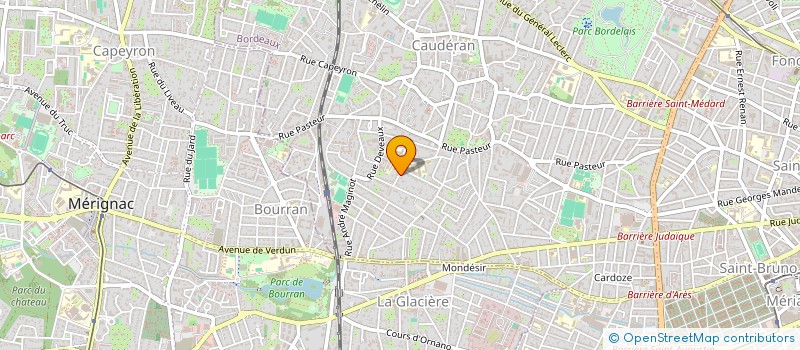 localisation de l'entreprise SCI H ACQUISITION  BORDEAUX