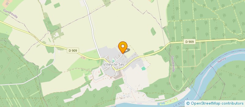 localisation de l'entreprise SCI H-AGRI  VILLEY-LE-SEC