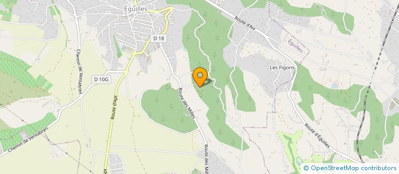 localisation de l'entreprise SCI H.B à EGUILLES