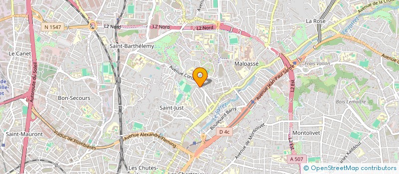 localisation de l'entreprise SCI H.B. à MARSEILLE