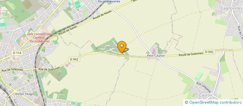 localisation de l'entreprise SCI H.B.  RUMILLY-EN-CAMBRESIS