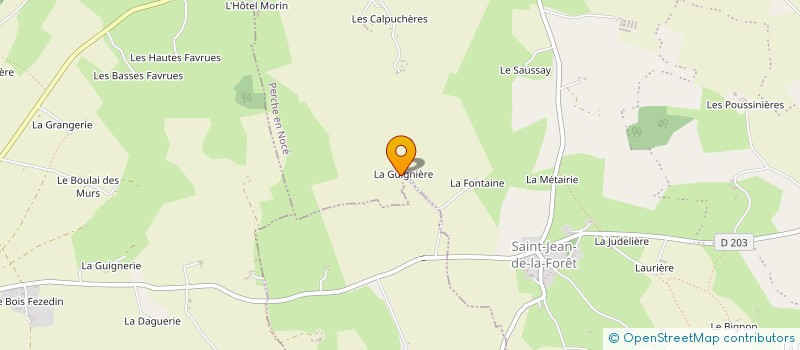 localisation de l'entreprise SCI H.B.C. à PERCHE-EN-NOCE