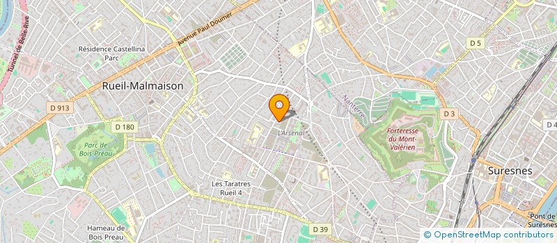 localisation de l'entreprise SCI H.B.L.S. INVEST à RUEIL-MALMAISON