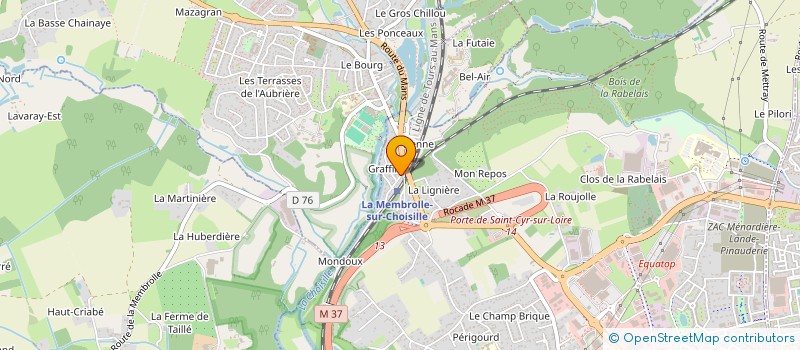 localisation de l'entreprise SCI H BALZAC à SAINT-CYR-SUR-LOIRE