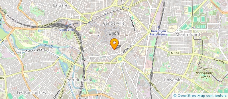 localisation de l'entreprise SCI H-C 2J à DIJON