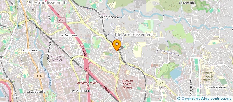 localisation de l'entreprise SCI H.C à MARSEILLE