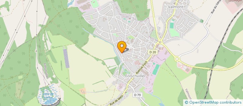 localisation de l'entreprise SCI H.C  FOLSCHVILLER