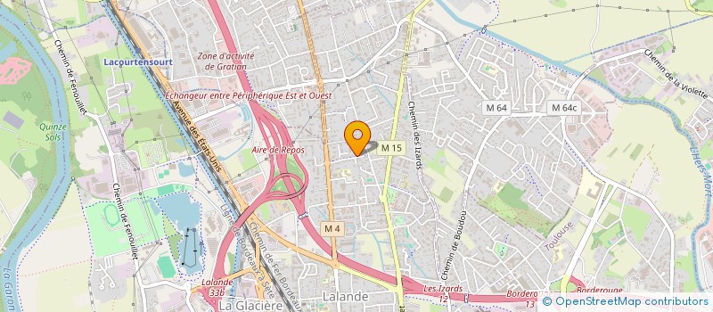 localisation de l'entreprise SCI H&C INVEST 31 à TOULOUSE