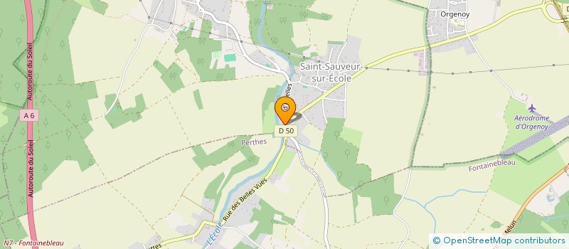 localisation de l'entreprise SCI H D A  SAINT-SAUVEUR-SUR-ECOLE