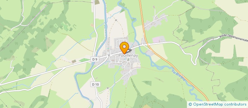 localisation de l'entreprise SCI H.D.C.  THENISSEY