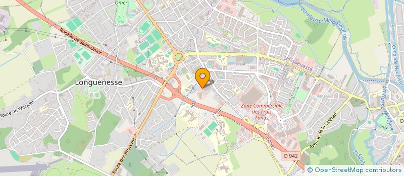 localisation de l'entreprise SCI H-D-H  LONGUENESSE