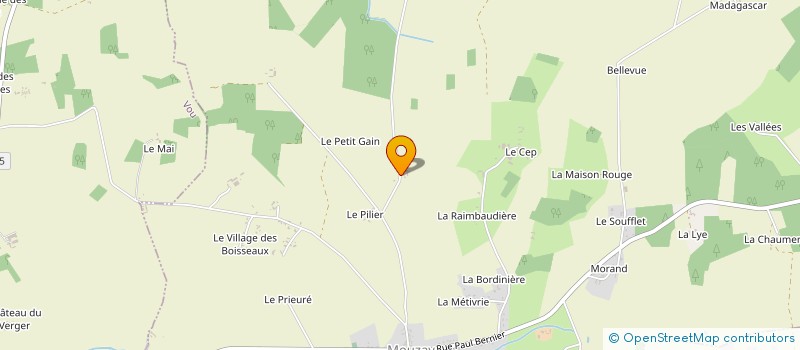 localisation de l'entreprise SCI H DE B  LOCHES