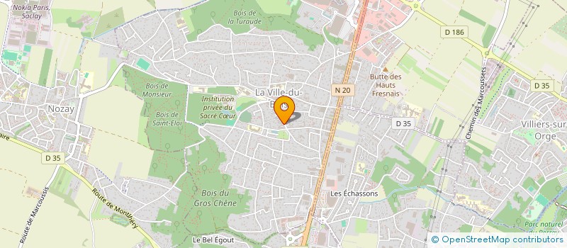localisation de l'entreprise SCI H.E.C à LA VILLE-DU-BOIS