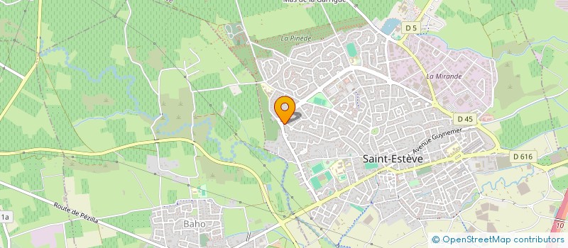 localisation de l'entreprise SCI H.E.I. INVESTISSEMENTS  SAINT-ESTEVE