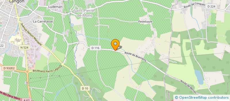 localisation de l'entreprise SCI H.E.M.I.  SAINT-PIERRE-DE-MONS