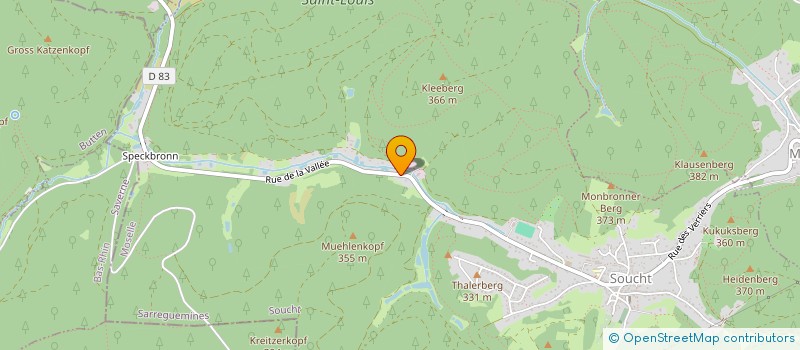 localisation de l'entreprise SCI H ET N REISER  SOUCHT