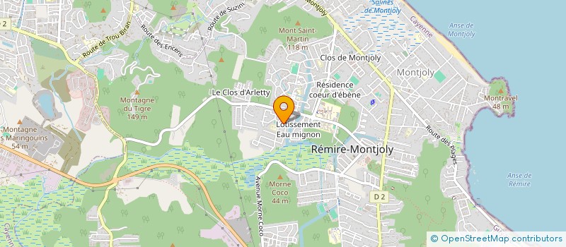 localisation de l'entreprise SCI H--G  REMIRE-MONTJOLY