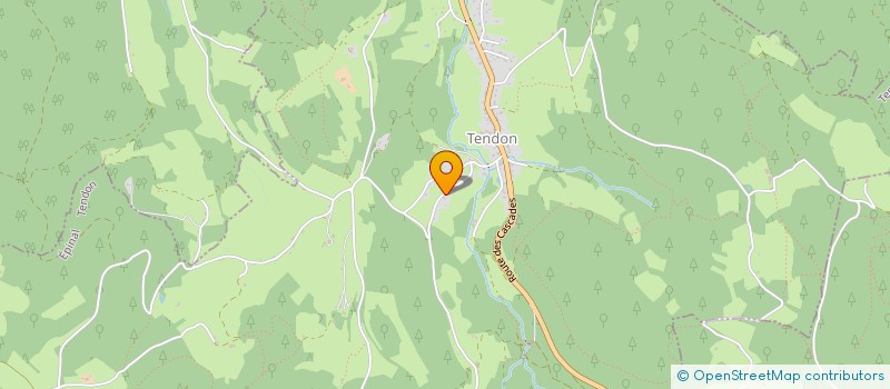 localisation de l'entreprise SCI H.G.V.  TENDON