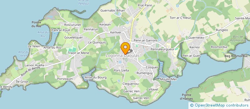 localisation de l'entreprise SCI H & H  LOGONNA-DAOULAS