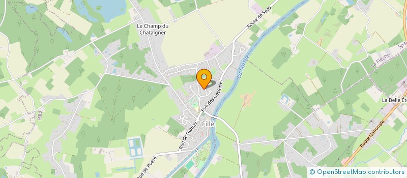 localisation de l'entreprise SCI H&H  FILLE