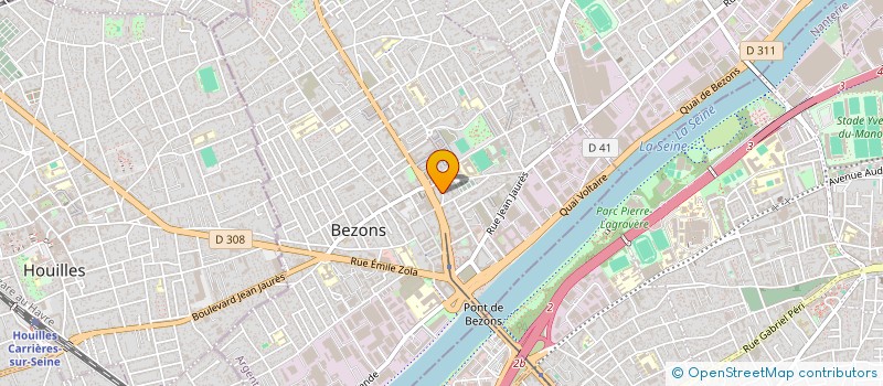 localisation de l'entreprise SCI H.H.B  ARGENTEUIL