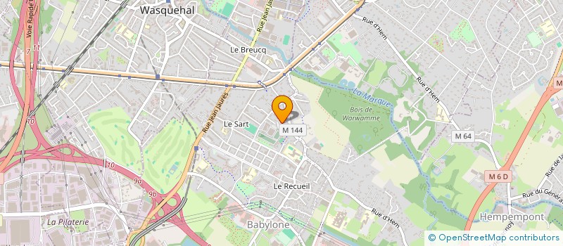 localisation de l'entreprise SCI H.I.S (HOUTA.IMMOBILIER.SERVICES) à VILLENEUVE-D'ASCQ