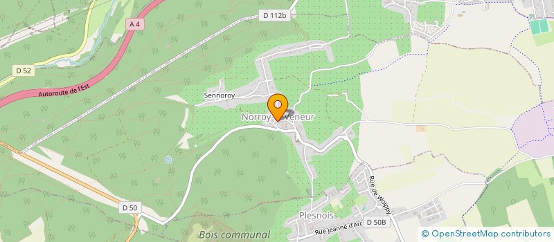 localisation de l'entreprise SCI H IMMO  NORROY-LE-VENEUR