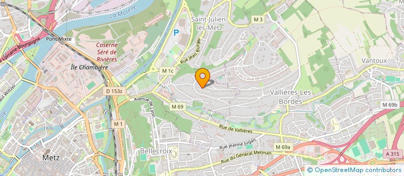 localisation de l'entreprise SCI H IMMOBILIER à SAINT-JULIEN-LES-METZ