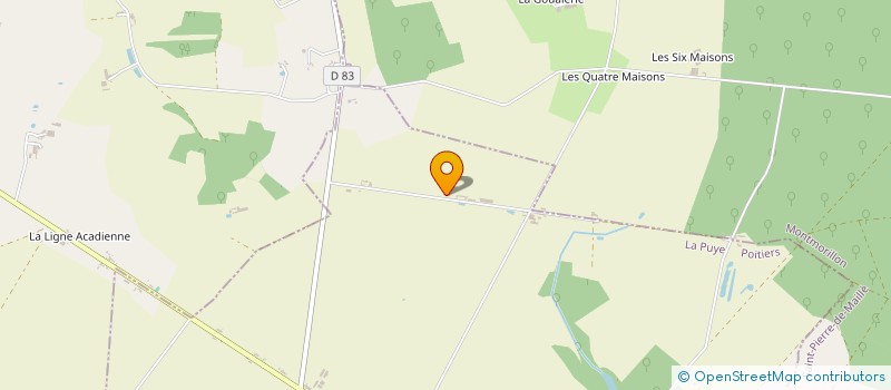 localisation de l'entreprise SCI H.J.L.  CIVAUX