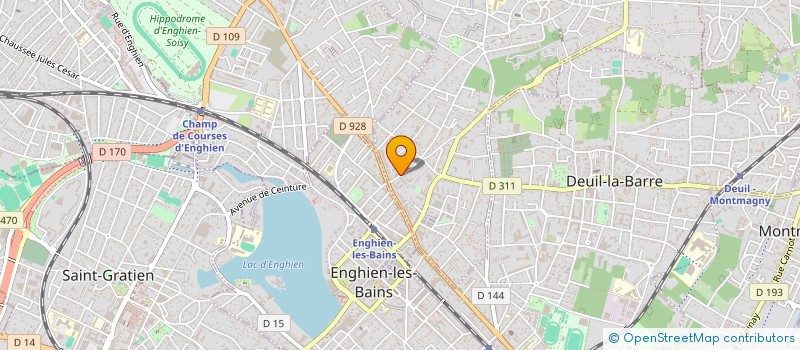 localisation de l'entreprise SCI  H K A  MONTMAGNY