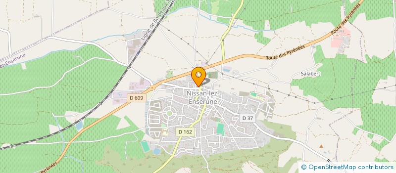 localisation de l'entreprise SCI  H.L. à COLOMBIERS