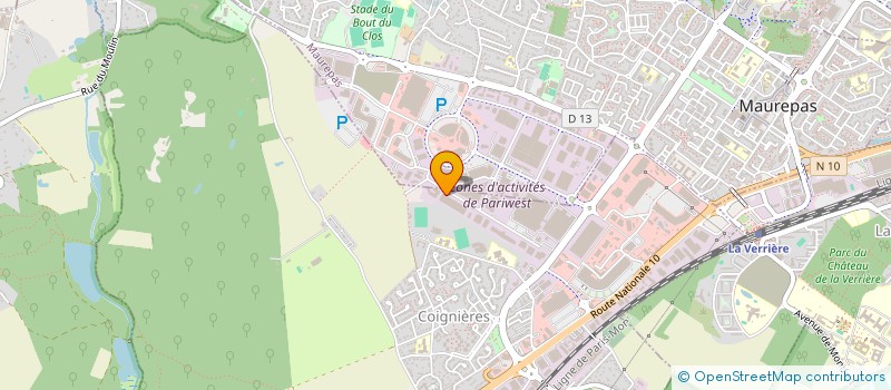 localisation de l'entreprise SCI H.L à COIGNIERES