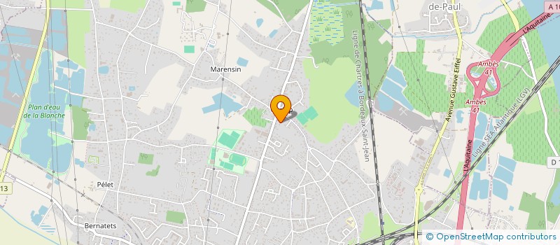 localisation de l'entreprise SCI H.L.E  AMBARES-ET-LAGRAVE