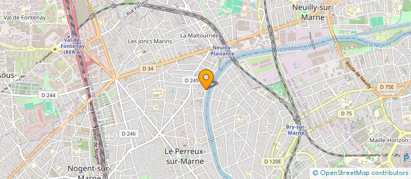 localisation de l'entreprise SCI H&M  LE PERREUX-SUR-MARNE