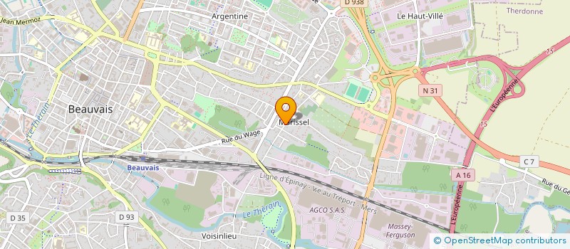 localisation de l'entreprise SCI H.N  GOINCOURT