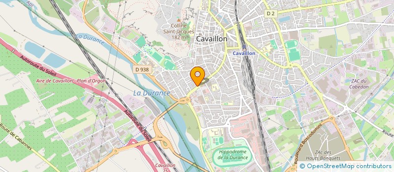 localisation de l'entreprise SCI H&N  CAVAILLON