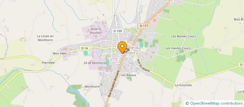 localisation de l'entreprise SCI H&N  LOUVIGNE-DU-DESERT