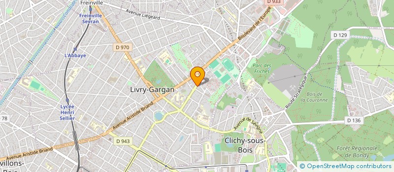 localisation de l'entreprise SCI H.O.K. à LIVRY-GARGAN
