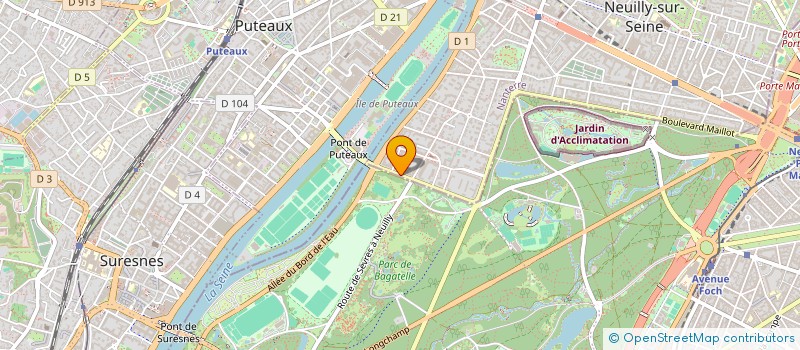 localisation de l'entreprise SCI H.S.C.  CEPET